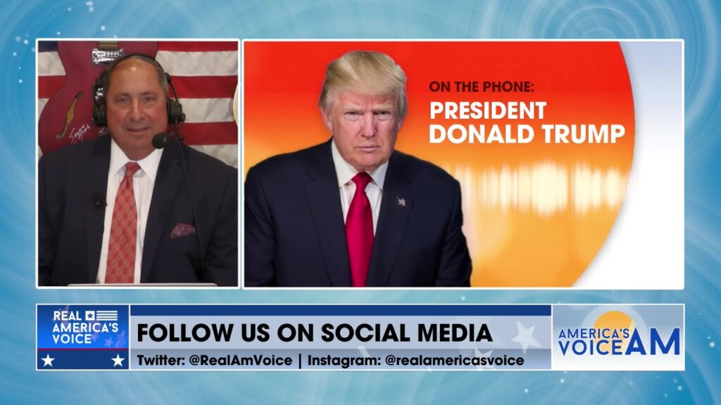 JF Interviews President Donald Trump on RAV and the John Fredericks Show